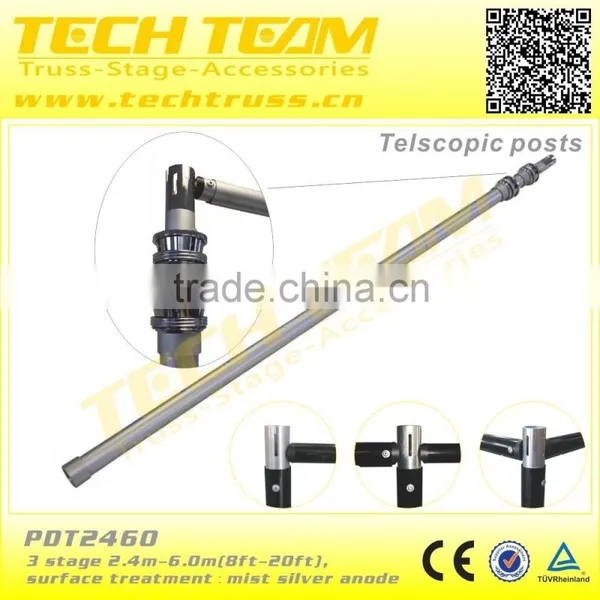 PDP503 Steel Slotted Post Insert For Pipe and Drape photo-3
