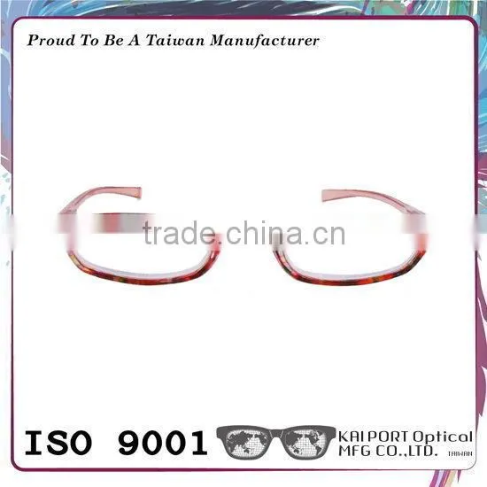 Crystal Coaitng and Floral Pattern Slim Reading Glasses photo-2