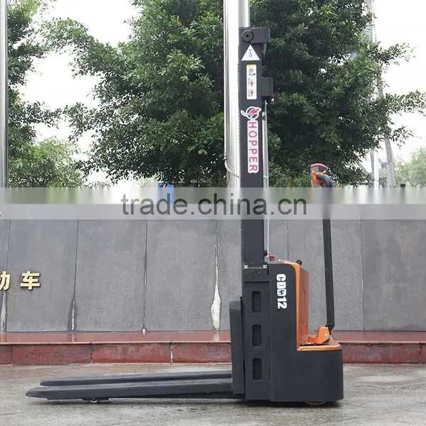 1.2 Ton Full Electric Double-Pallet Stacker (CDD12) With CE Approved photo-4