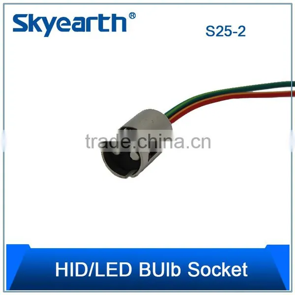 Auto Electrical Parts Ba15dt Socket Two Touch Points