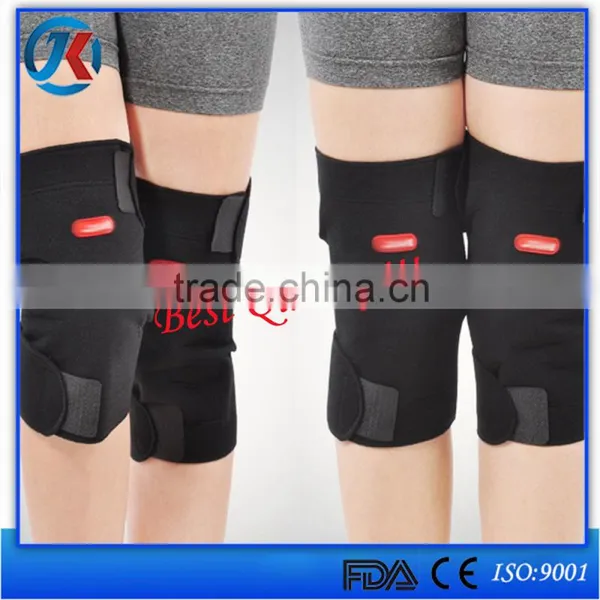 Tourmaline self-heating knee support with water proof function online shop China