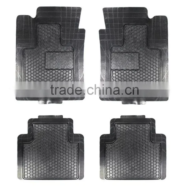 4-piece All Weather High Elasticity Trimmable Heavy Duty PVC Car Mat photo-6