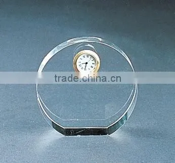 Wholesale Crystal Round Clock Weeding Gift photo-2