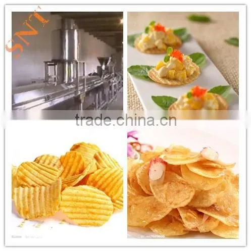 Highly Automatic Fried Potato Chips Production Line/ Pringles Potato Chips Production Line