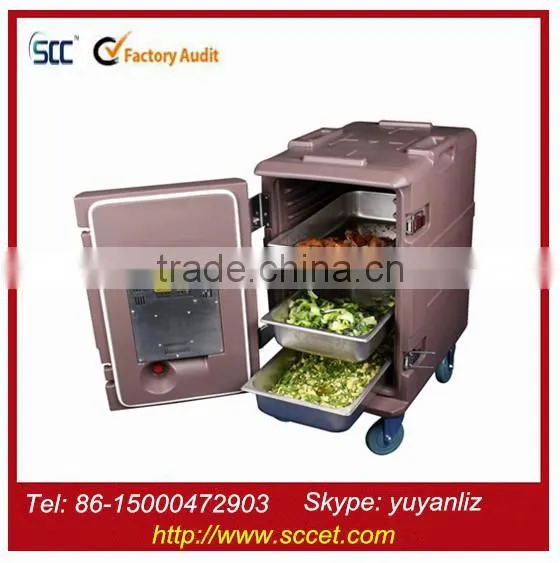 116ltr Single Door Plastic Food Heater Cabinet, Heated Banquet Cabinet photo-2