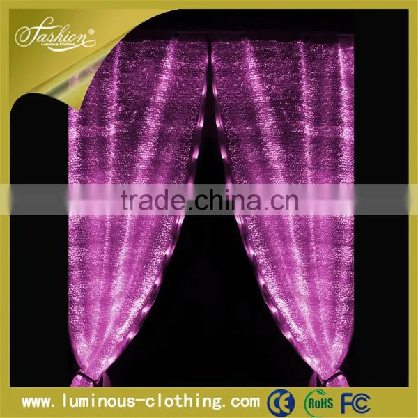 Fiber Optic RGB Light Decor Luminous Latest Curtain Designs 2015 photo-4