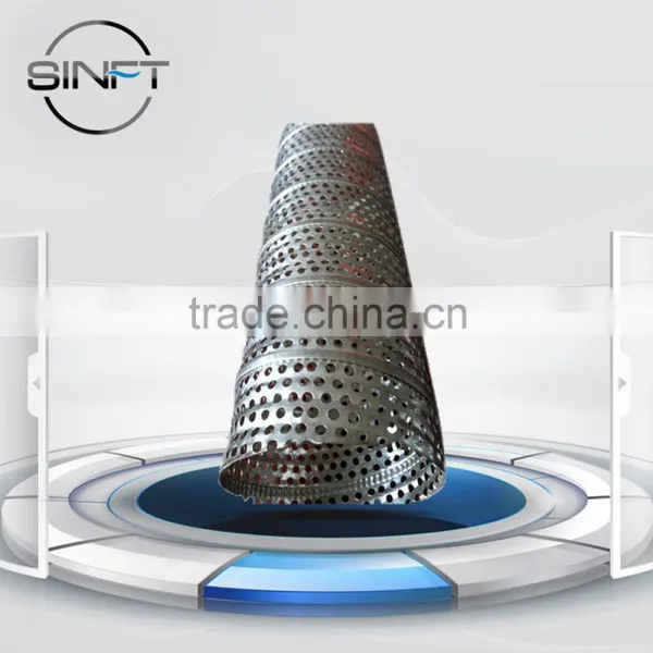 Perforated Stainless Steel Spiral Welded Pipe