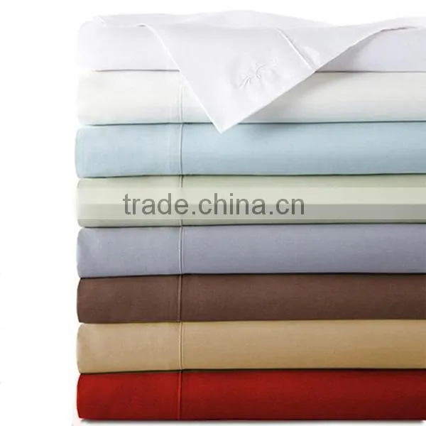 Polycotton Different Sizes Plain Bed Sheet photo-4