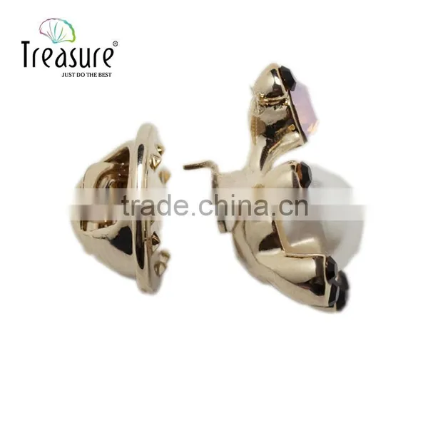 2015 Lowest Price Popular Brooch for Wedding Invitations Gold Plated Jewelry Sets photo-5