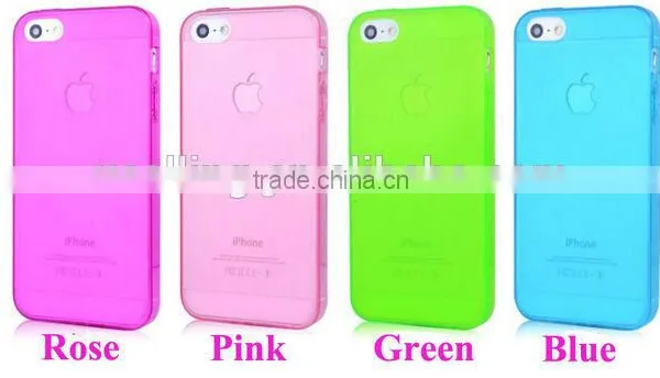 Colorful Clear TPU Case for IPhone 4/4s/5/5s &Samsung S3 S4 S5 photo-2
