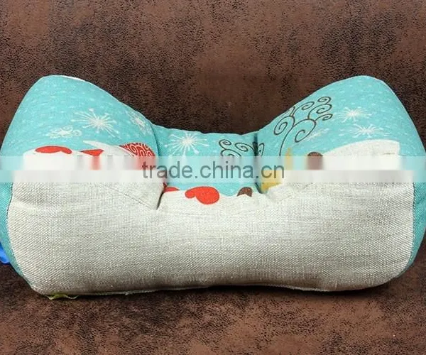 2015 New Lovely Santa Claus and Milu Deer Waist Cushion Cover Office Pillow photo-4