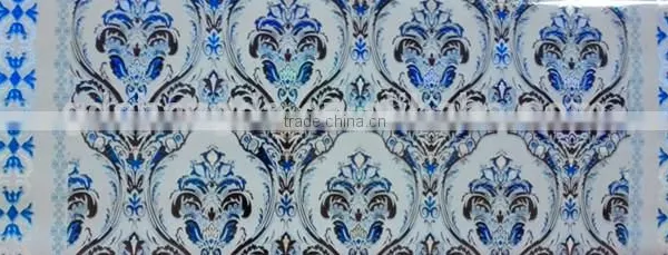 3D Laser Tablecloth Pvc Tablecloth in Roll Attractive Design With Flowers photo-6