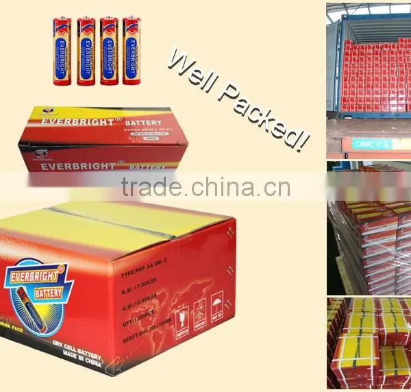Good Seller Um4 Aaa aa a 1.5v Wholesale Portable Battery R03 or R03p photo-6