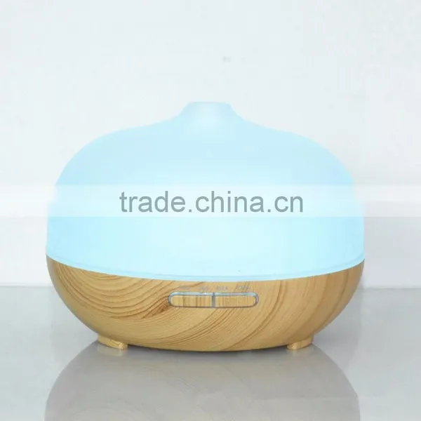 7 Color Romantic Lamp Wood Grain Aromatherapy Diffusers Aroma Supplier's Choice photo-5