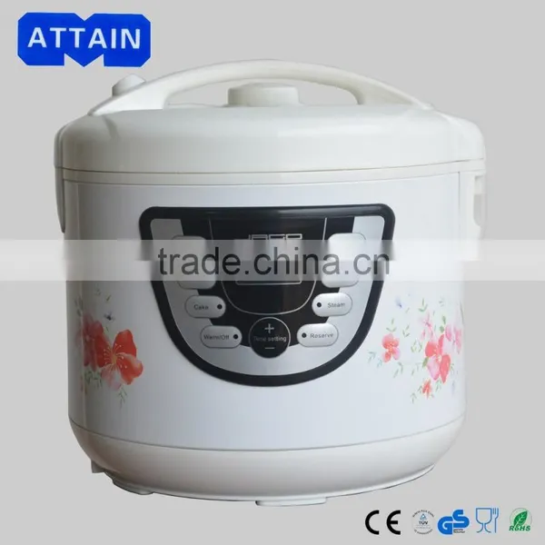 Non-Stick Coating Inner Pot Cylinder Shape Electric Multicooker With GS CE LVD RoHS Certificate photo-6