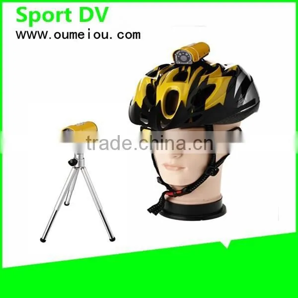 Waterproof 720p hd Sport Action Video Camera for Cycling Helmet Quality Choice