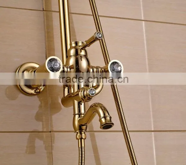 Luxury Gold Bath Shower Set photo-3