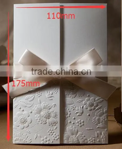 Hot Sale Business Invitation Card Glossy Beautiful Wedding Card photo-3