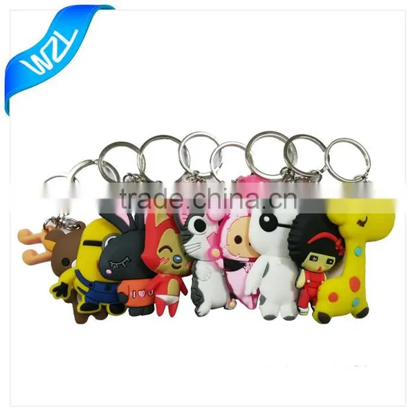 Custom 3D Soft PVC Rubber Keychain photo-4