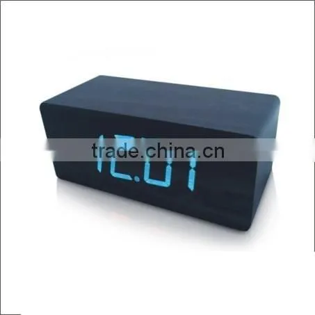 wooden clock,digital wooden clock, Led wooden clock
