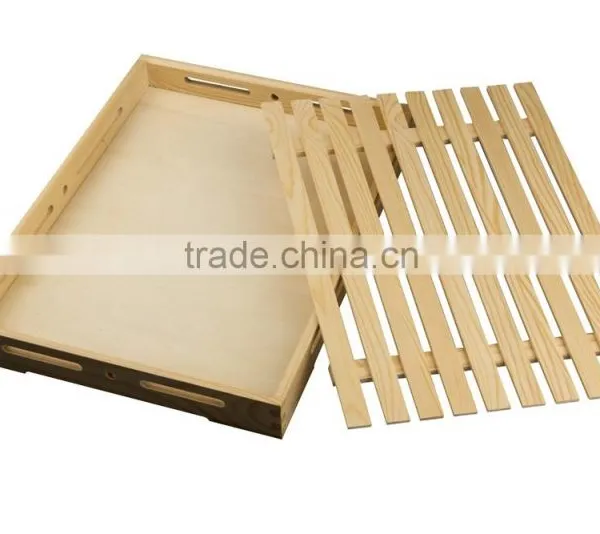 Wood Rectangular Plates for Bread