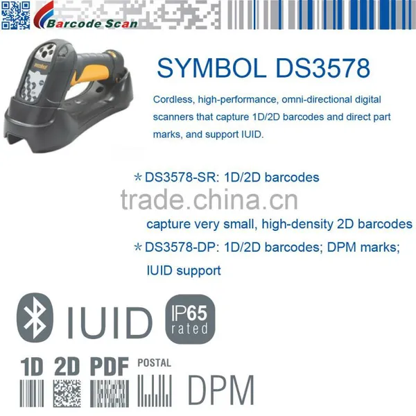 Bluetooth Wireless qr Code Symbol DS3578 2d Barcode Scanner photo-2