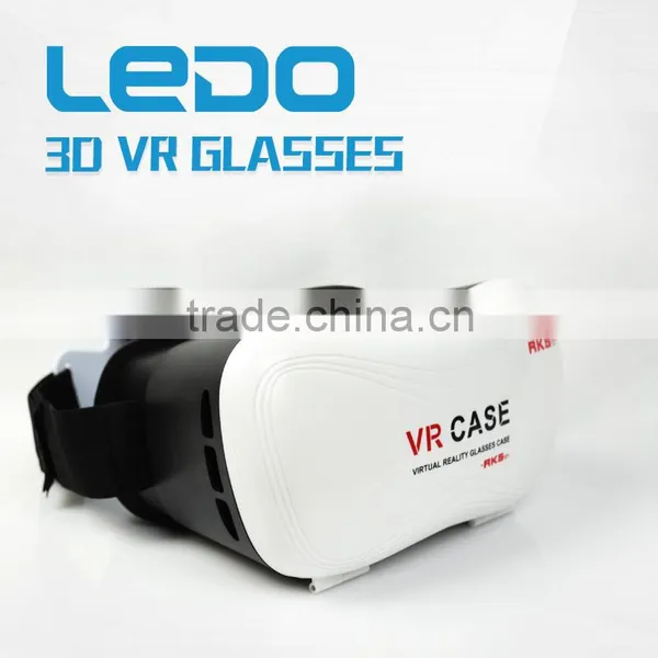 Free Samples Premium Google Cardboard / Vr Case / vr Box With Remote Control for 3D Movie Quality Choice photo-6