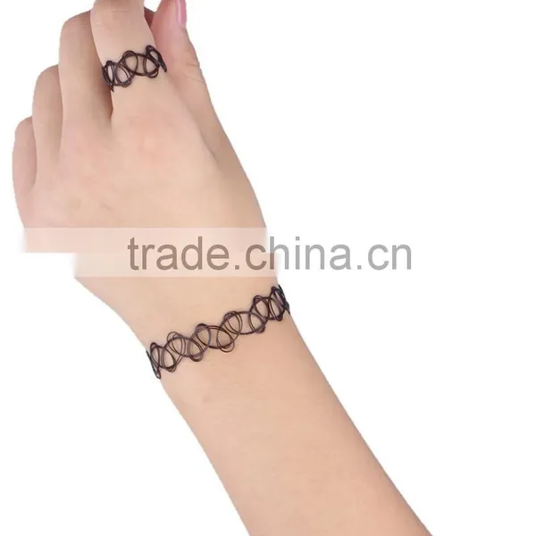 Ebay Seller Latest in Stock Popular Stretch Hot Tattoo Choker Necklace Quality Choice photo-5