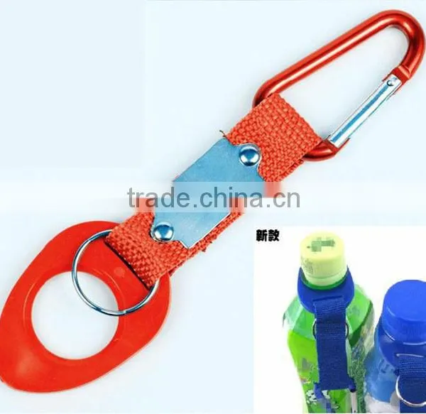 Water Bottle Clip, Mixed Water Bottle Holder, Customized Laser Engraved Logo on Metal Tag photo-3