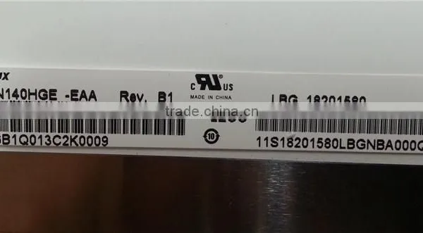Brand New& High Quality 1920*1080 EDP 14.0 Laptop Screen Replacemnet N140HGE-EAA photo-3