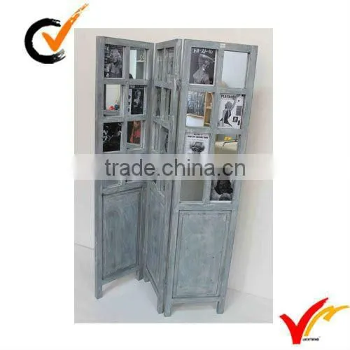 Luckywind Vintage French Chic Wood Screen