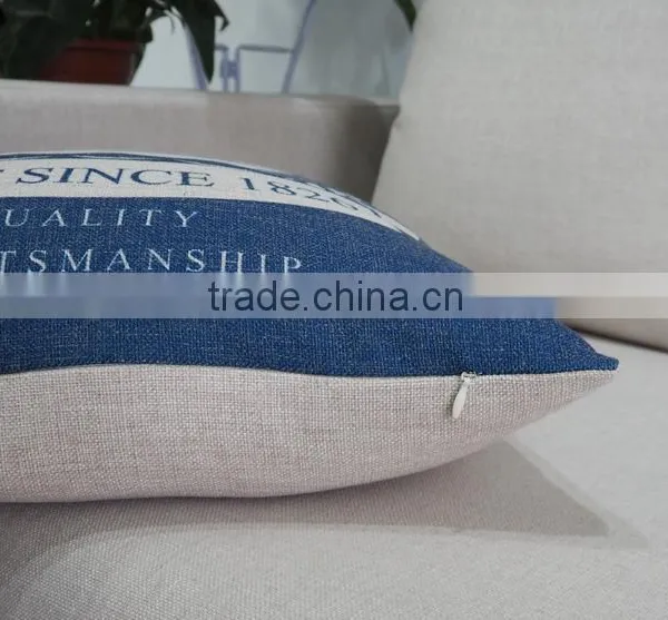 Custom Printed Photo Cushion Cover Decorative Nautical Pillow Case photo-6
