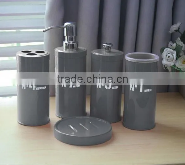Wall Mounted Stainless Steel New Bathroom Accessories Set photo-3