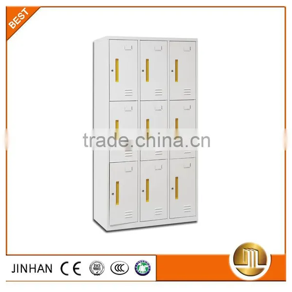 Commercial Use Knock Down 9 Door Changing Room Steel Lockers photo-2