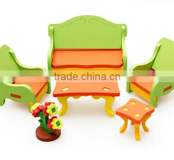 2016 Hot Design Colorful Wooden Drawing Room Jigsaw Puzzle for Kids photo-2