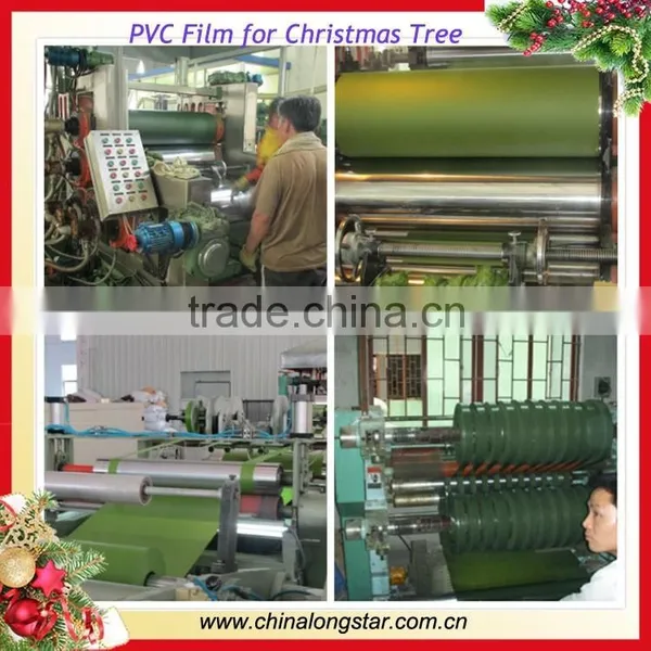 PVC Film for Making Artificial Christmas Tree photo-2
