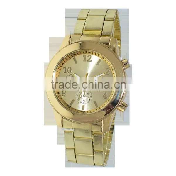 Cheap Unisex Stainless Steel Band Wrist Watch photo-3