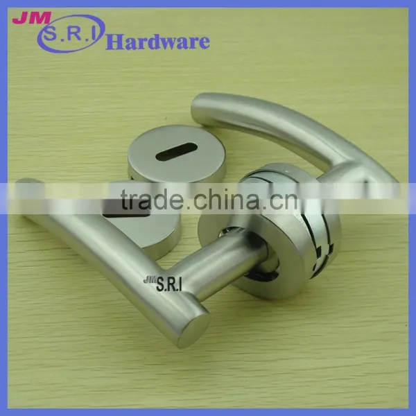 304 Stainless Steel Entrance Door Handle , Tubular Door Handle Made in China Manufacturer photo-2