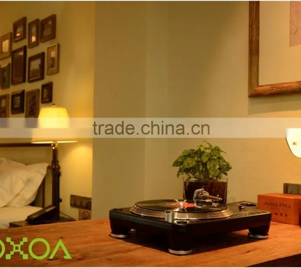 VOXOA DJ Turntable T80 High Torque 3 Speed Vinyl Turntable With Height Adjustable S-shaped Pick up Arm photo-6