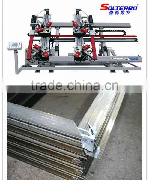 Aluminum CNC Four Head Corner Crimping Machine photo-5