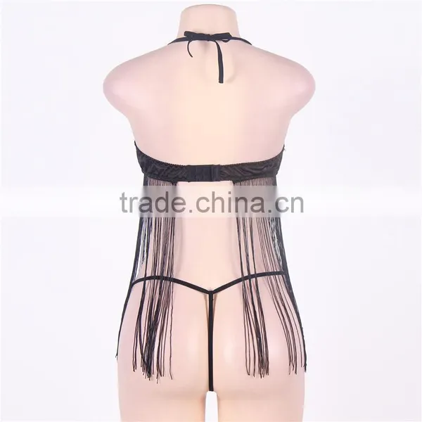 Wholesale New Fashion Transparent Babydoll Sex Pics Mini Babydoll Nightwear photo-6