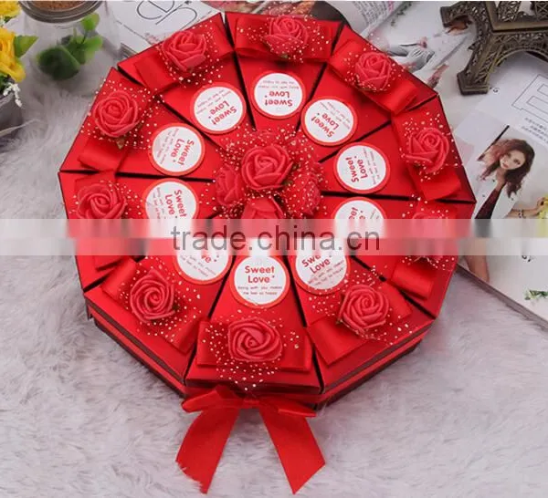 High Quality Custom Cardboard Paperboard Party Favour Boxes for Weddings photo-2