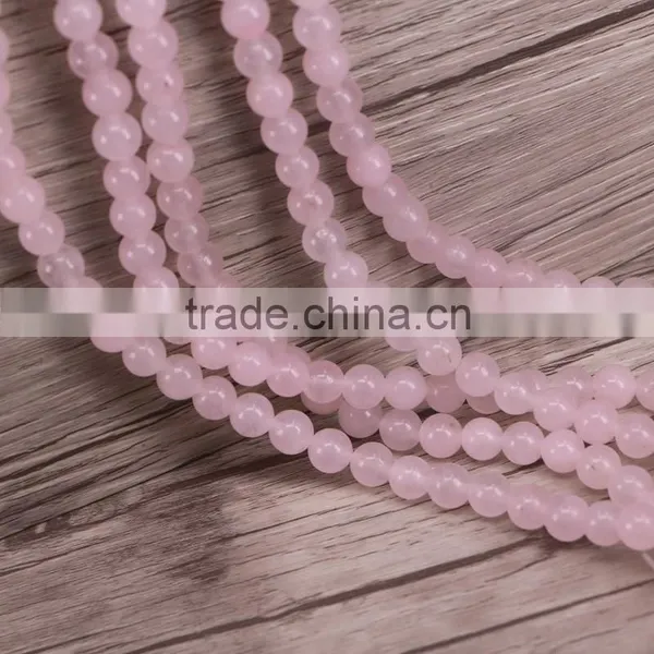 8mm Rose Quartz Round Beads Natural 15'' Fashion Jewelry Making photo-3