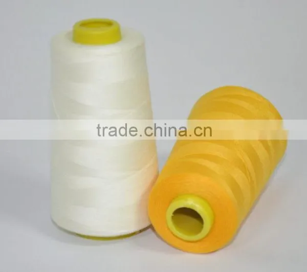 China Hubei 100% Polyester Spun Yarn 40/2 5000Yards 5000meters photo-4