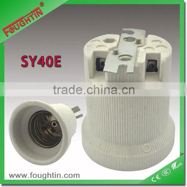 Porcelain Lampholder Ceramic Lamp Holder E40 Lamp Holder