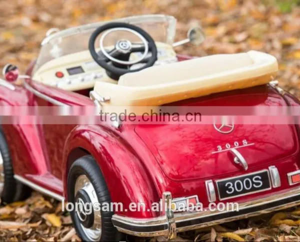 Licensed Mercedes Benz 300s 12v Battery Operated Car Toy Ride on Car for Kids With 2.4G R/C photo-5