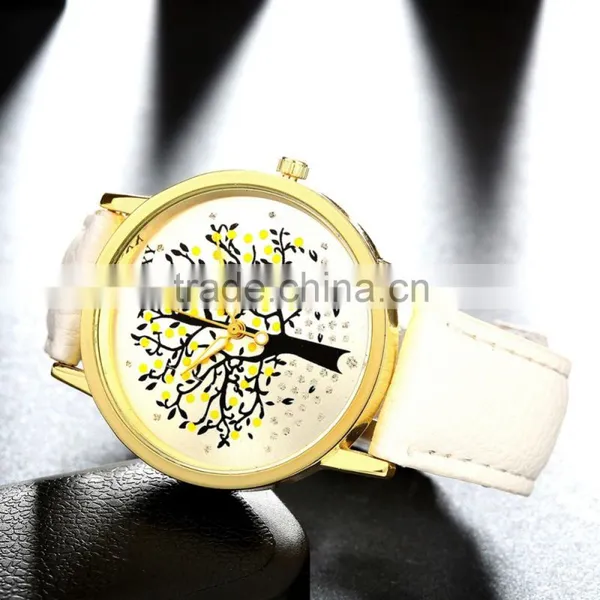 Import China Goods Leather Strap Watches Fashion Watch photo-6