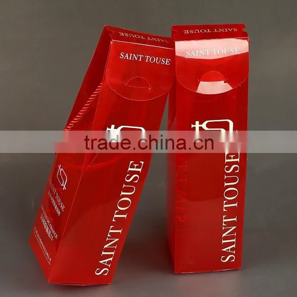 Custom Christmas Wine Gift Boxes for Bottle Carrier photo-2