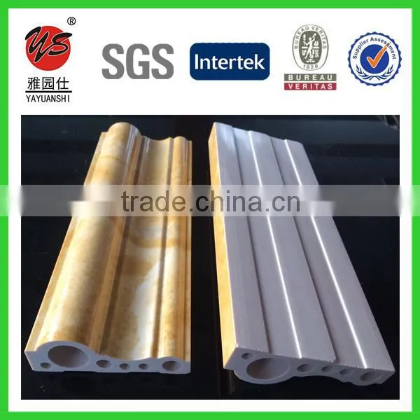 Marble Design 8cm Pvc Moulding Profile for uv Sheet photo-3