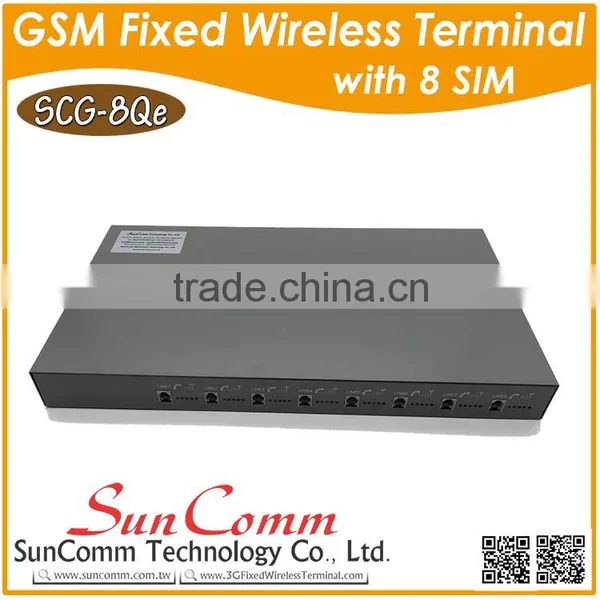 SCG-8Qe 8 SIM GSM Fixed Wireless Terminal/Gateway Support PBX photo-3